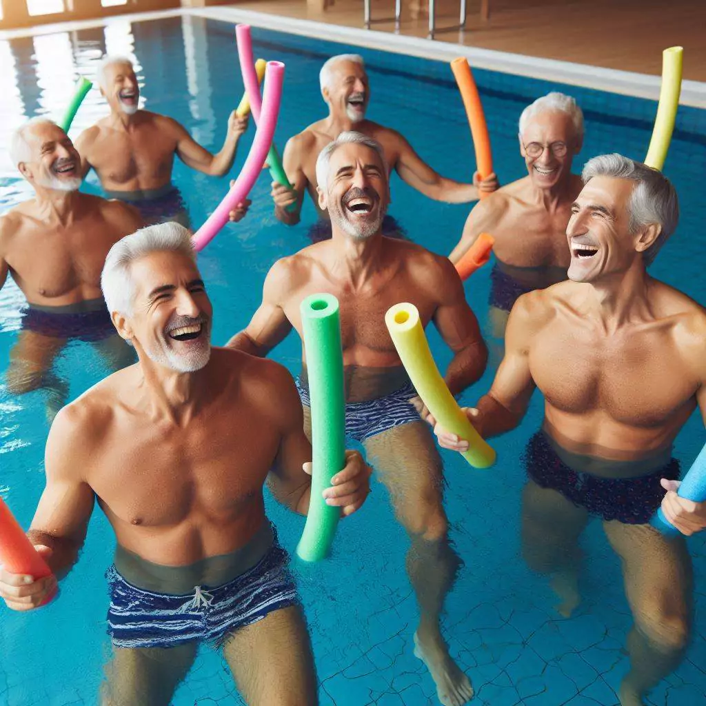 آب درمانی دسته جمعی در شمال تهران